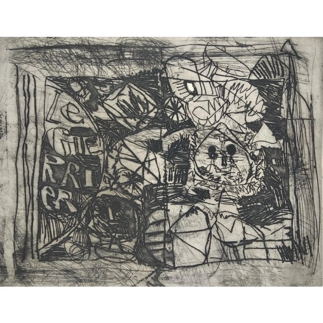 Antoni Clave, Untitled, 1990, Engraving & Lithograph For Sale - Image 3 of 6