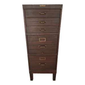 1930s Shaw Walker Industrial File Cabinet
