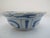 Chinese Kraak ware porcelain bowl, most likely from Ming dynasty era. Small bowl or cup with scalloped rim showing a bird...