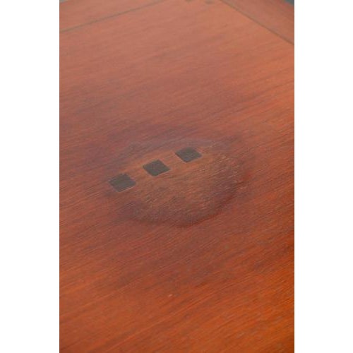 Brown Art Deco Decoforma Series Square Side or Coffee Table from Schuitema For Sale - Image 8 of 18