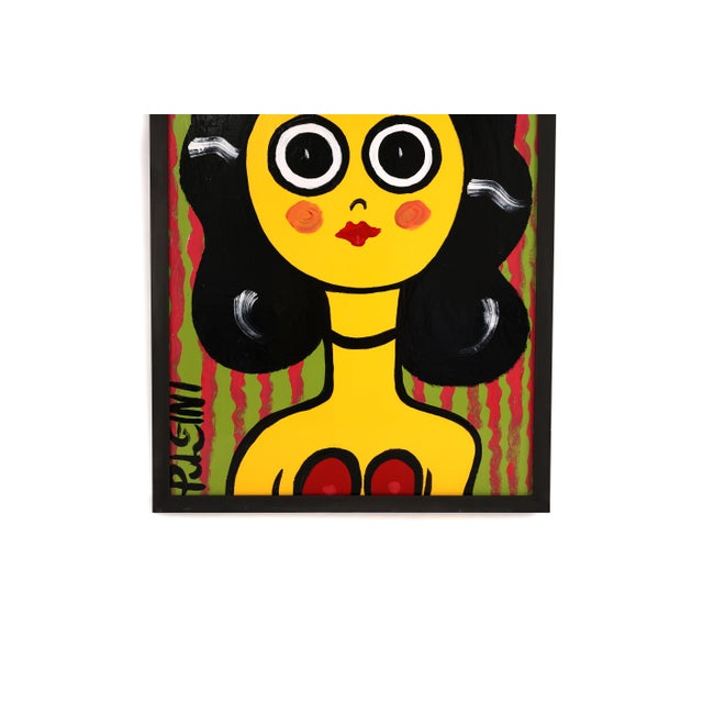 2000 - 2009 Thomas Pulgini Original Pop Art Portrait For Sale - Image 5 of 7