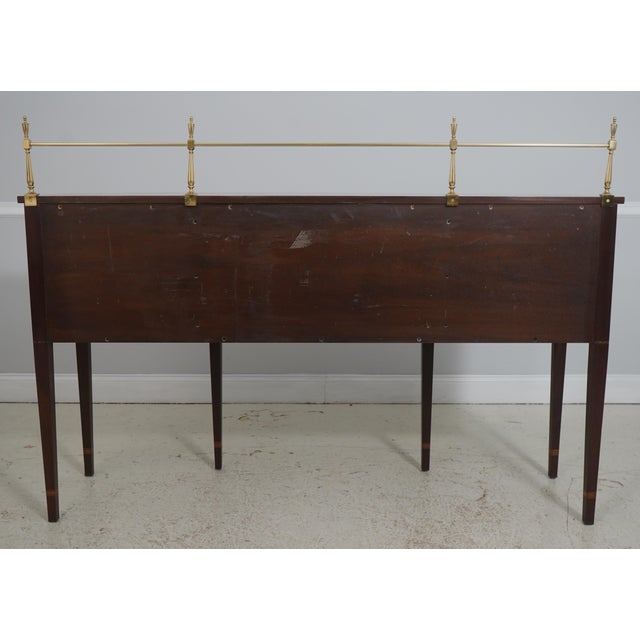Stickley Mahogany Federal Style Sideboard Buffet For Sale - Image 15 of 18