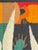 Textile Vintage Matisse Insp Bulmaro Pérez Mendoza B. P. Mid Century Hand Woven Tapestry Art Wall Hanging Signed For Sale - Image 7 of 8