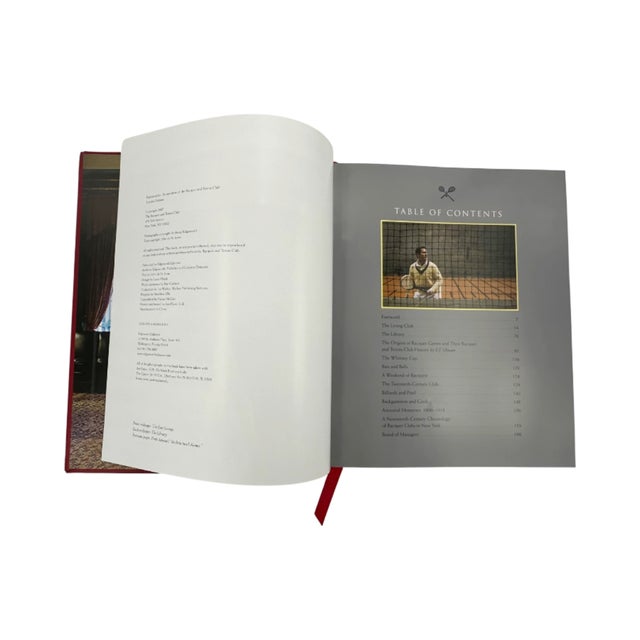 Blue Racquet & Tennis Club Limited Edition Book 2007 For Sale - Image 8 of 13