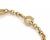 Contemporary Bvlgari 18k Yellow Gold 6 Engraved Circle Station Chain Bracelet For Sale - Image 3 of 5