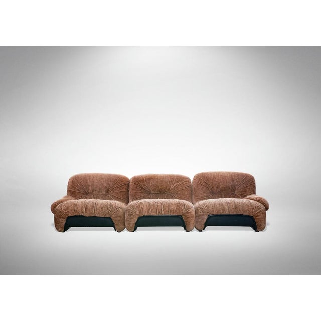 Mid-Century Modern Malù Modular Sofa by Diego Mattu, Italy, 1960s, Set of 5 For Sale - Image 12 of 17