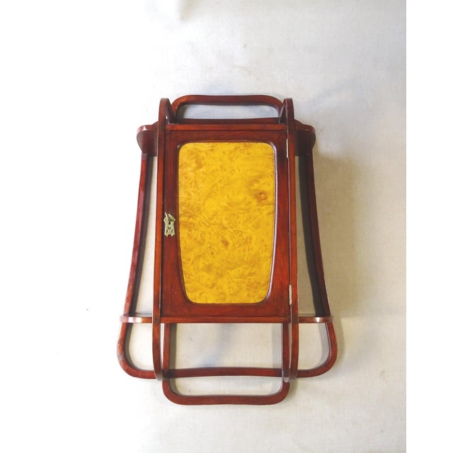 Wood Vienna Secession No. 11552 Wall Cabinet by Michael Thonet for Gebrüder Thonet, 1910s For Sale - Image 7 of 10