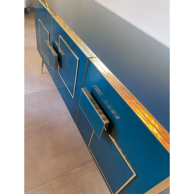 Blue Sapphire Blue Sideboard from Justfurnituress For Sale - Image 8 of 9