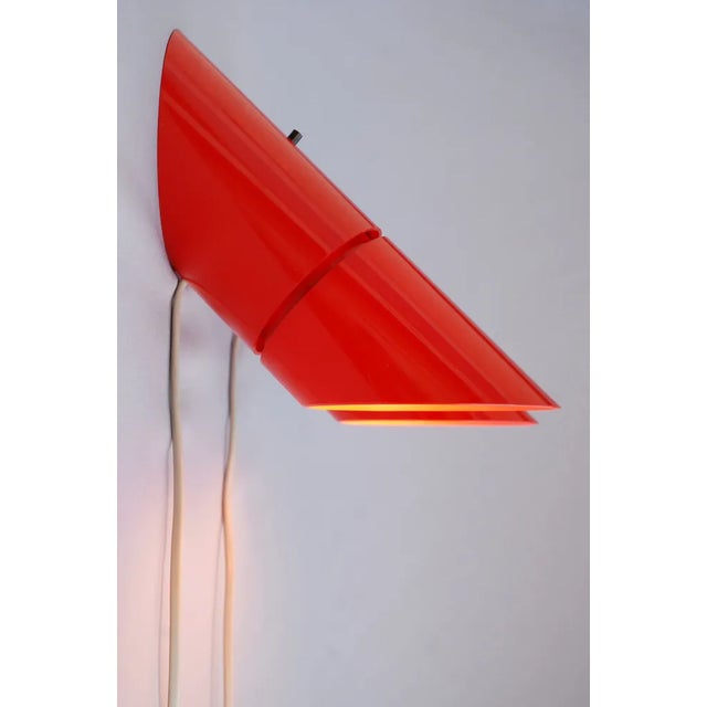 Phister wall lamp by hans due for fog & mørup, denmark, 1977 designed by hans due in the 1970s and produced by fog &...