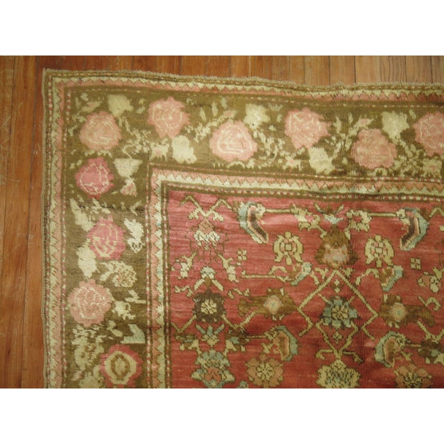 Late 20th Century Plush Vintage Karabagh Rug - 4'9" x 10'9" For Sale - Image 5 of 6