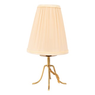 Brass Table Lamp, Vienna, 1960s For Sale