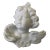 White Bisque Cherub Ornament For Sale