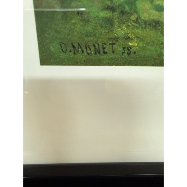 Abstract Claude Monet "View at Rouelles, Le Havre" Reproduction Print For Sale - Image 3 of 12