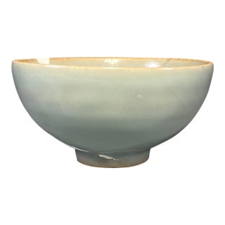 Antique Chinese Celadon Bowl, Collectible (Restored) For Sale