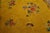 1920s Yellow Florid Antique Chinese Art Deco Carpet 7'2" X 9'10" Handknotted Wool Rug For Sale - Image 9 of 14