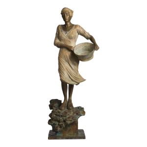 Rodd Ambroson "Dignity" Original Bronze Sculpture, Limited Edition 24/30, 24"h, Coa