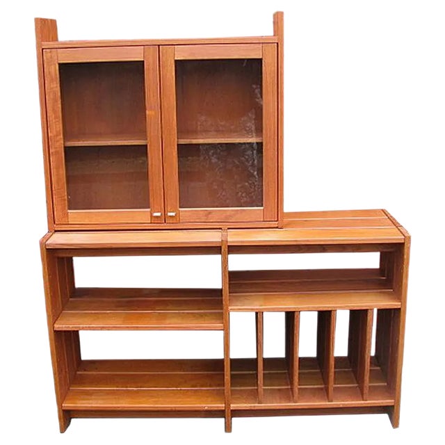 Vintage Slat Shelf, 1970s For Sale