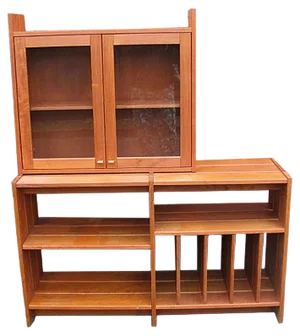 Vintage Slat Shelf, 1970s