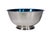 Mid 20th Century Wm Rodgers Paul Revere Silver Plate Enameled Centerpiece Bowl With Blue Interior For Sale In New York - Image 6 of 9