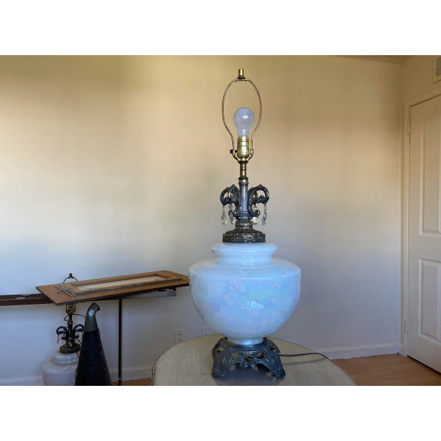 Transparent 1970’s Ef & Ef Industries Vintage Multicolored Table Lamps - a Pair For Sale - Image 8 of 13