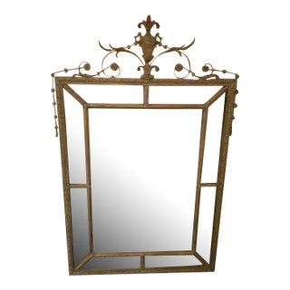 Mid 20th Century Friedman Brothers Giltwood Beveled Mirror For Sale