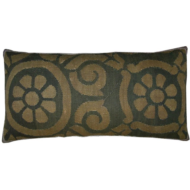 Circa 1860 Antique French Aubusson Pillow For Sale - Image 9 of 9