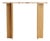 Calacatta Viola Marble and Smoked Oak Console Table by Lebanto For Sale