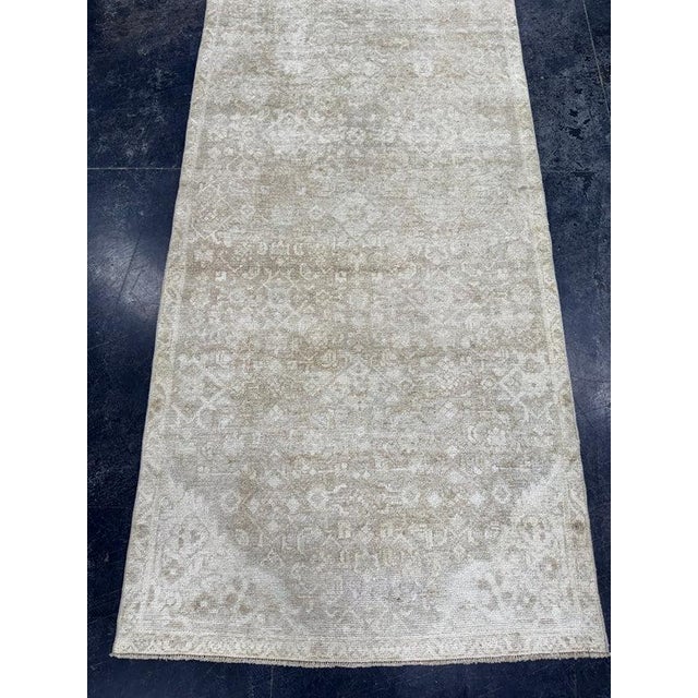 Contemporary Turkish Vintage Rug 3'4" x 8'7" For Sale - Image 3 of 7