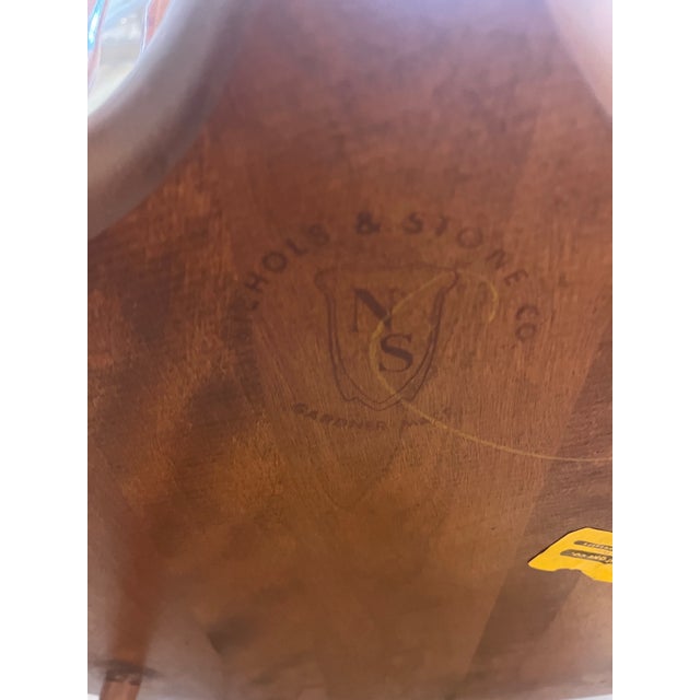 Vintage Nichols & Stone Co Solid Maple Rocker Chair For Sale - Image 12 of 12