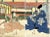 Plate from Kanadeon Chushingura is an original modern artwork realized by Utagawa Kuniyasu in 1820 ca. Woodcut Print Oban...