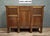 Carved Walnut Buffet with Marble Top For Sale - Image 9 of 11