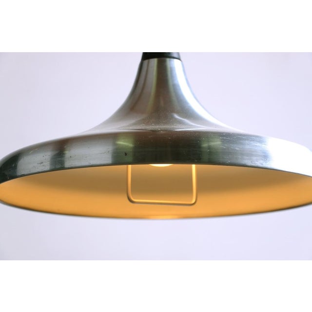 Large German Pendant Light in Chrome Metal by Erco, 1960 For Sale - Image 9 of 18