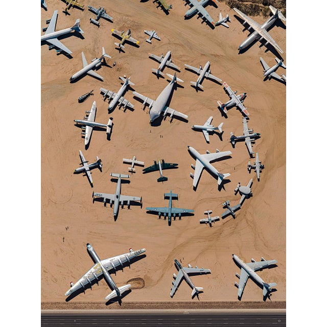 "AV_Boneyard_018" Contemporary Limited Edition Fine Art Photograph by Bernhard Lang For Sale