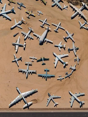 "AV_Boneyard_018" Contemporary Limited Edition Fine Art Photograph by Bernhard Lang