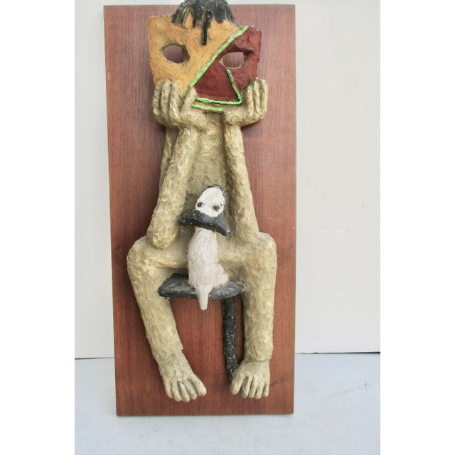 Jean Lambert Rucki ( Poland, 1888-1967) Plaster sculpture. Rucki became French and exhibited extensively in the French...