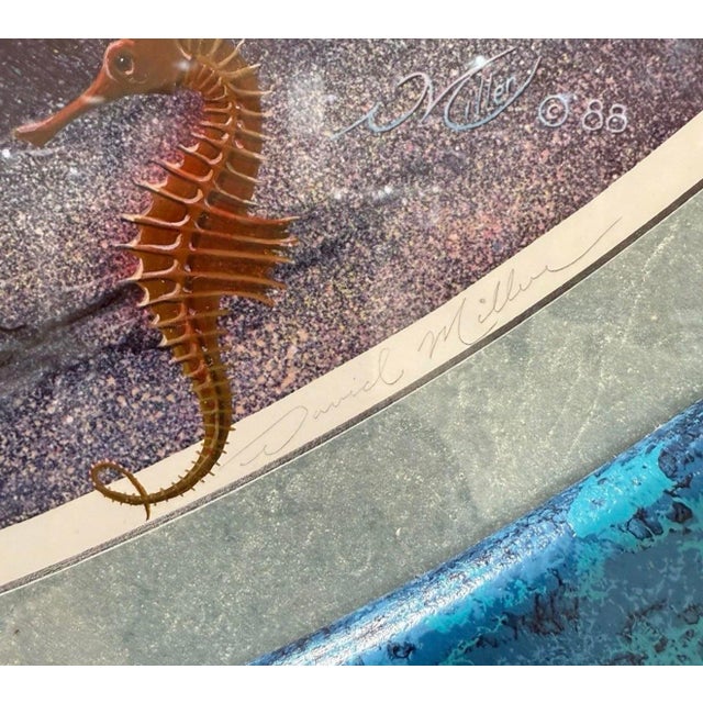 1980s Gateway to Atlantis by David Miller Original Lithograph, Hand Signed and Numbered For Sale - Image 4 of 4