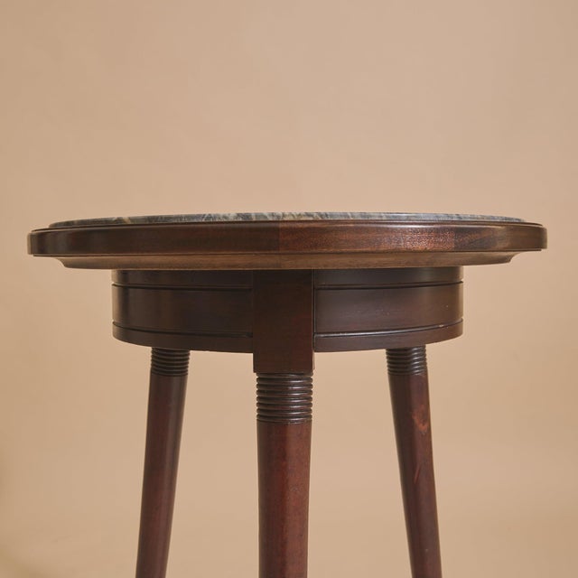 Early 20th Century 20th Century French Marbe Guéridon Accent Table For Sale - Image 5 of 12