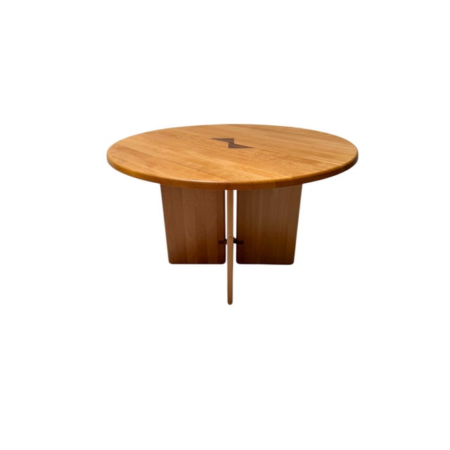 Dining Room Table by Søren Nissen and Ebbe Gehl for Ebenisterie Seltz, France, 1980s For Sale - Image 9 of 15