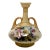 Antique 1903 Royal Worcester Hand Painted Twin Handled Floral Vase For Sale