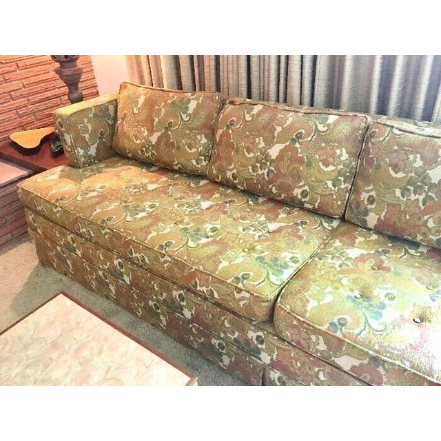 Vintage Henredon Tuxedo Sofa Jack Larson Fabric Chairish