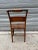 Brown Antique Early American Primitive Style Rush Seat Side Chair For Sale - Image 8 of 11