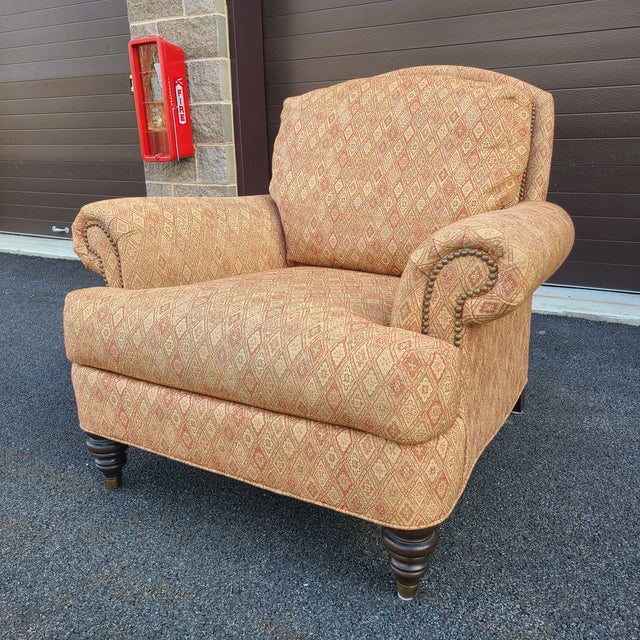 Ethan Allen British Colonial Hyde Chair Chairish