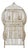 Large Architectural Birdcage in White Patinated Iron For Sale