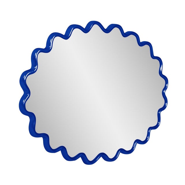 2020s Cloud Mirror Royal Blue For Sale - Image 5 of 11