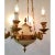 Myran Allan Luxury Lighting Empire Style Bronze Ormolu and Porcelain Chandelier For Sale - Image 4 of 5