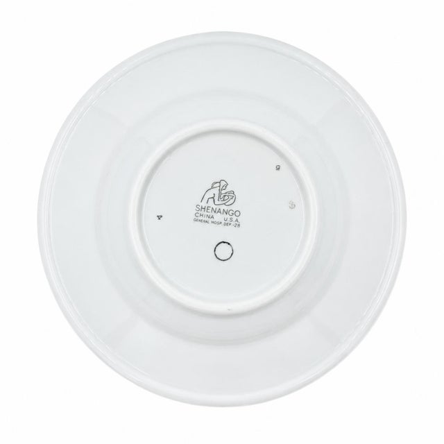 White Vintage the Carlyle Hotel Nyc Yellow Soup Bowl New York City For Sale - Image 8 of 9