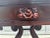 Mid 19th Century Victorian Mahogany Marble Top Harp - Lyre End Tables - a Pair For Sale - Image 4 of 8