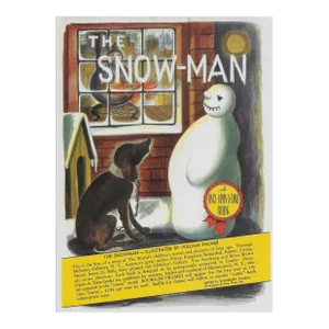 1949 William Palmer the Snowman Lithograph