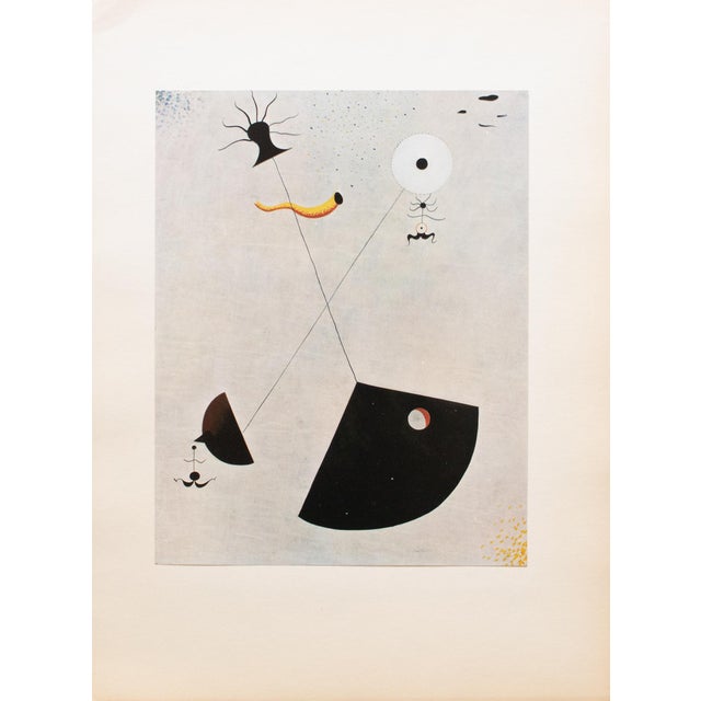 1940s After Joan Miró, "Maternity" First Edition Swiss Offset Lithograph For Sale In Dallas - Image 6 of 7
