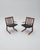 Black Mid-Century Scandinavian Armchairs, 1970s, Set of 2 For Sale - Image 8 of 8